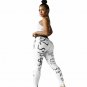 Sexy High Waist Breathable Leggings Polyester Ankle-Length Pants Workout Aaist