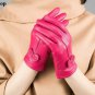 Women's Genuine Leather Gloves Sheepskin Gloves Windproof For Autumn And Winter