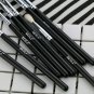 BEILI Black 8Pcs Natural Goat Pony hair Eye shadow Blending Eyeliner Eyebrow
