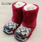 Winter Home Slippers Women Slippers Indoor Shoes Couples Flannel Cute Cat Warm