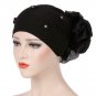 New Women Hair Loss Head Scarf Turban Cap Flower Muslim Cancer Chemo Hat Cover