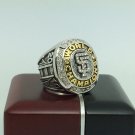 2010 San Francisco Giants world series Championship Ring 9-13 Size With wooden box
