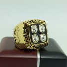 1979 Pittsburgh Steelers super bowl Championship Ring 11 Size With wooden box