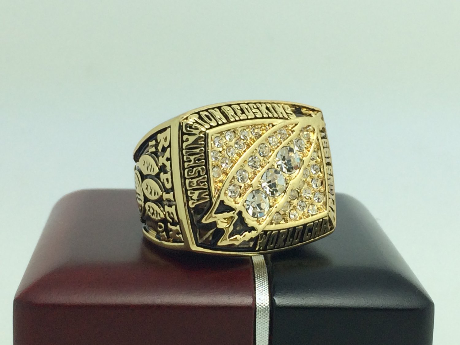 1991 Washington Redskins super bowl Championship Ring 11 Size With 1991 Washington Redskins super bowl Championship Ring 11 Size With