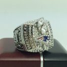 Promotion sale 2003 New England Patriots super bowl Championship Ring 11 Size With wooden box