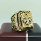 2009 New Orleans Saints super bowl Championship Ring 11 Size With wooden box
