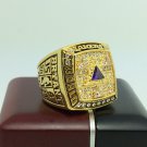 2002 Los Angeles Lakers  Basketball NBA Championship Ring 10 Size With wooden box