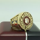 1983 Philadelphia 76ers Basketball NBA Championship Ring 10 Size Name MALONE With wooden box