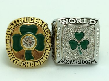 Celtics sets 2 PCS 1984 2008 Boston Celtics Basketball NBA Championship Ring 10 Size