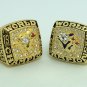One Set 2 PCS 1992 1993 Toronto Blue Jays world series Championship Ring 11 Size