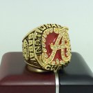 2009 Alabama Crimson NCAA Football Championship ring replica size 11 US With wooden box