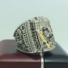 Copper solid 2009 Pittsburgh Penguins Stanley Cup Championship ring  9-13 Size With wooden box