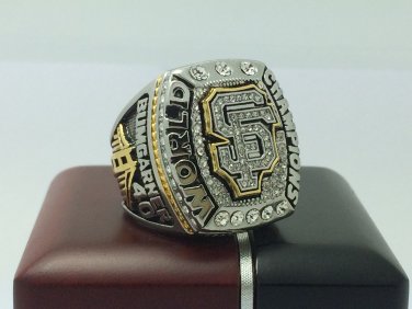 2014 San Francisco Giants world series Championship Ring 11 Size Engraved inside alloy solid