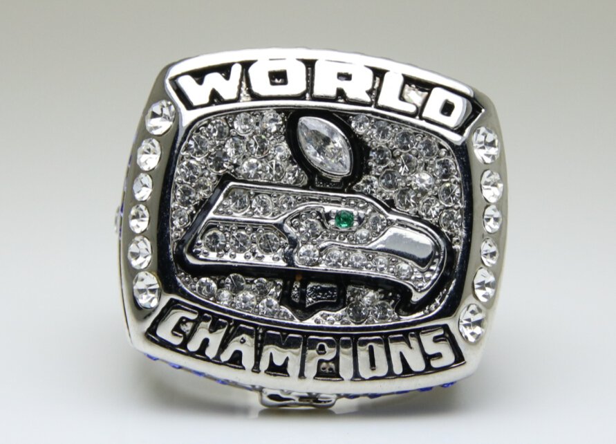 Sale 2013 Seattle Seahawks XLVIII super bowl Championship Ring 7-15 Size