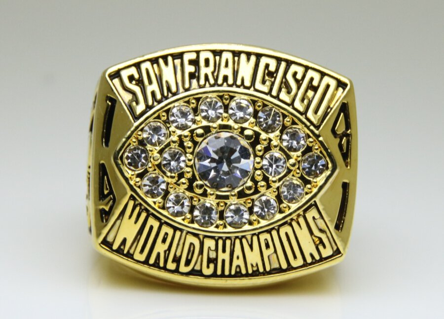 1981 San Francisco 49ers Super Bowl Championship Ring 11 Size