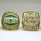 4PCS One Set 1966 1967 1996 2010 Green bay packers super bowl Rings 11 Size solic back in stock