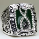 2015 Michigan State Spartans Cotton Bowl Championship Ring 8-14S solid back heavy one
