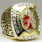 2011 Alabama Crimson NCAA Football Championship ring replica size 11 US solid back