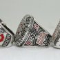 One Set 3PCS 2014 2015 Ohio State Buckeyes National Championship Ring 8-14 Size ingraved inside