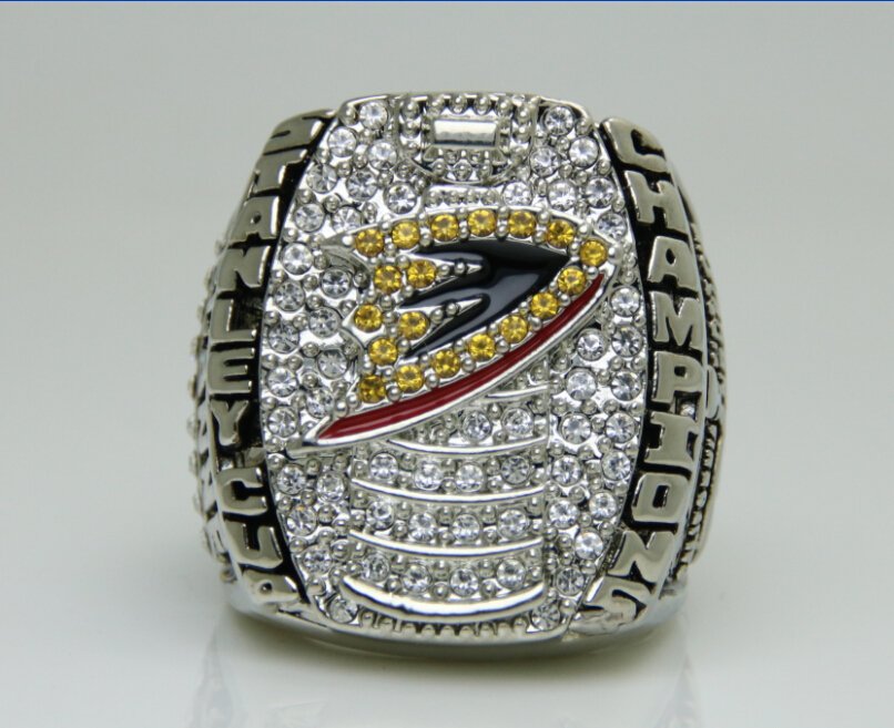 2007 Anaheim Mighty Ducks Stanley Cup Championship ring 11 Size Alloy ...