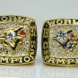 One Set 2 PCS 1992 1993 Toronto Blue Jays world series Championship Ring 11 Size