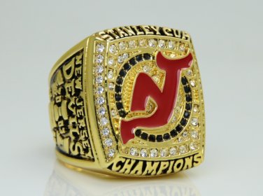 2003 New Jersey Devils Hockey Stanley Cup championship ring 11 Size