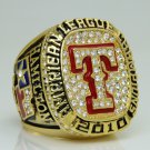 2010 TEXAS RANGERS American League Baseball Championship Ring 11 Size