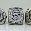 San Francisco Giants Sets 3PCS 2010 2012 2014  world series Championship Ring 11S