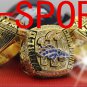 2016 Denver Broncos super bowl Rings 8-14S copper solid back for player Manning
