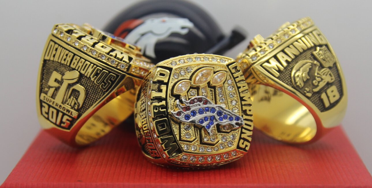 Free Shipping 1997 1998 2015 Denver Broncos SUPER BOWL RING, 56% OFF