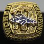 2016 Denver Broncos super bowl Rings 8-14S copper solid back for Manning with wooden box