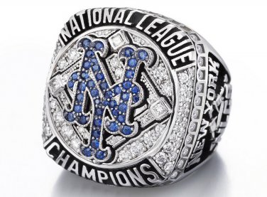 2015 New York Mets NLCS World Series Championship ring 8-14S for DAVID WRIGHT