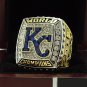 2015 Kansas City Royals MLB world series Championship rings PEREZ with wooden box