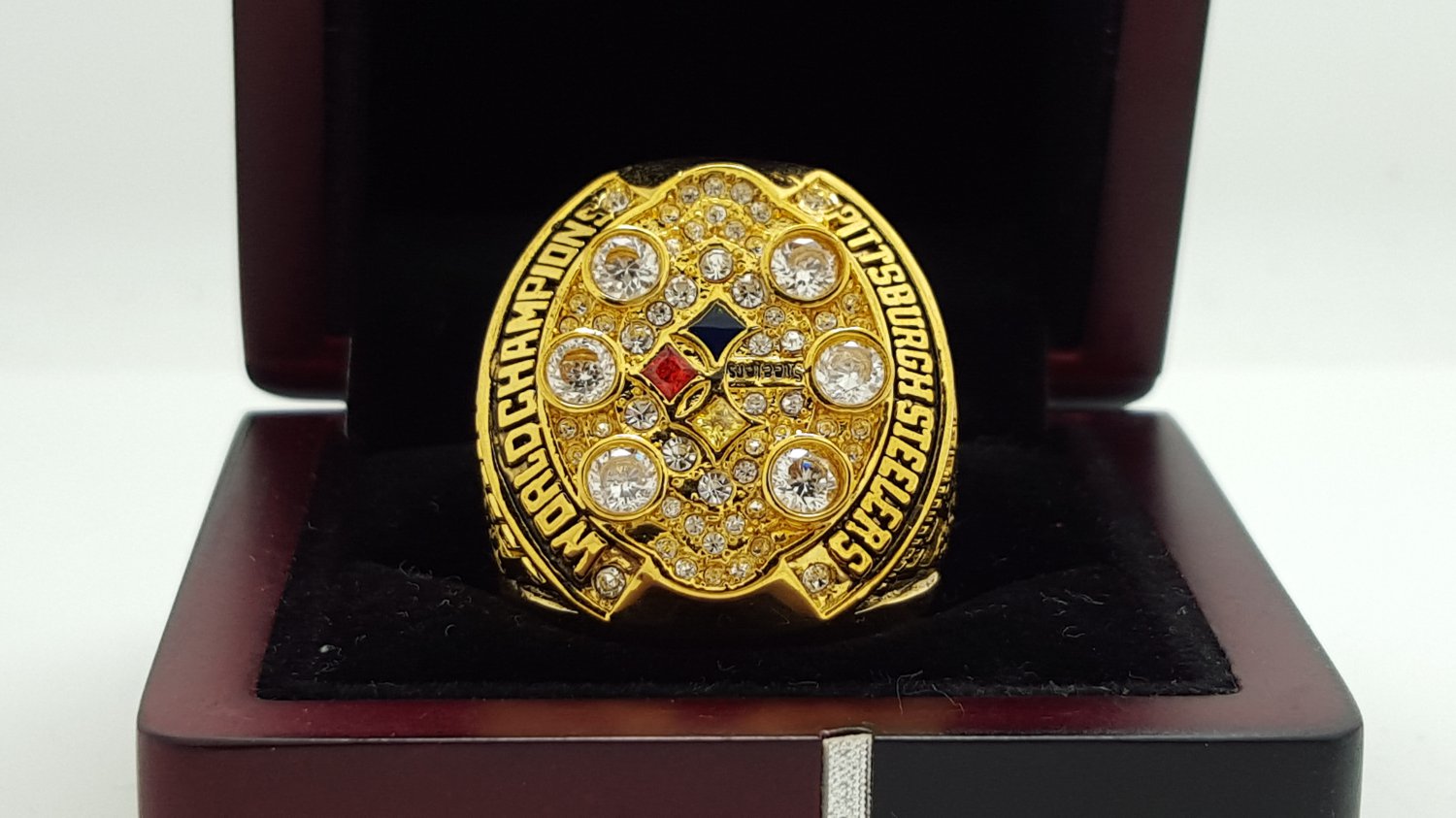 2008 Pittsburgh Steelers super bowl Championship Ring 8-14S