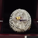 2012 Baltimore Ravens super bowl Championship Ring 8-14S copper solid ingraved inside
