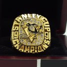 1991 Pittsburgh Penguins Hockey Stanely Cup Championship ring 8-14 Size