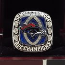 2013 Denver Broncos AFC super bowl Championship Ring 8-14 Size