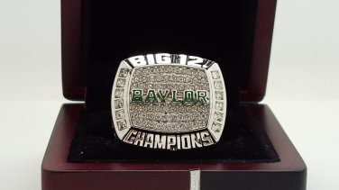 2015 Baylor Bears Big 12 College NCAA National championship ring 8-14S for sale