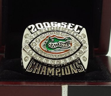 2006 Florida Gators SEC NCAA National championship ring 8-14S for sale copper solid