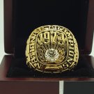 1973 Alabama Crimson SEC Football National Championship ring replica size 11 US solid back