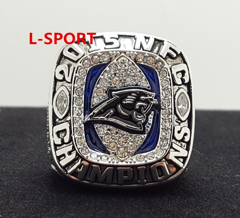 On sale order 2015 Carolina Panthers NFC super bowl Rings 8-14S copper ...