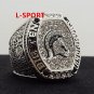 2016 Michigan State Spartans big 10 Championship Ring 8-14S solid back heavy one