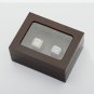 One Set(2pcs) 2006 2009 INDIANAPOLIS COLTS Championship Ring 10-13S with wooden case