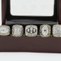 One set 5PCS 1981 1984 1988 1989 1994 San Francisco 49ers championship rings 10-13 size+box