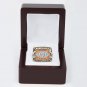 1987 Washington Redskins world Championship Ring 10-13 Size with wooden case