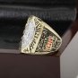 1989 San Francisco 49ers super bowl Championship Ring 10-13 Size with a wooden case