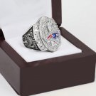 2004 New England Patriots super bowl Championship Ring 10-13 Size With wooden box