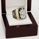 2005 Pittsburgh Steelers super bowl Championship Ring 10-13 Size With wooden box