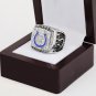 2006 Indianapolis Colts super bowl Championship Ring 10-13 Size With wooden box