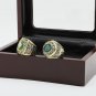 2PCS 1974 1989 OAKLAND ATHLETICS World Series Championship Ring Size 10-13 With a nice wooden case